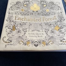 2015 Enchanted Forest an Inky Quest Coloring Book Johanna Basford Zen Mazes - £7.44 GBP