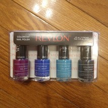 Revlon ColorStay Gel Envy Nail Polish, Gift Pack of 4 Colors/ Several Varieties - £9.04 GBP