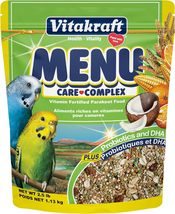 Vitakraft Menu Premium Parakeet Food - Vitamin-Fortified, 2.5 pounds - £11.76 GBP