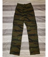 VIETNAM ERA TIGER STRIPE PANTS VNMC ARVN 26x34 HOT WEATHER JUNGLE RATED - €55,94 EUR