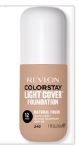 Revlon ColorStay Light Cover Liquid Foundation SPF30, 240 Med. Beige - $12.75