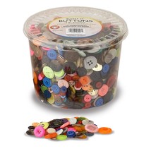 Bucket O&#39; Buttons, Assorted Buttons For Arts And Crafts, 3 Pound Bucket - £32.76 GBP