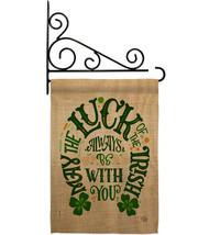 Luck Always With You - Impressions Decorative Metal Fansy Wall Bracket Garden Fl - $27.97