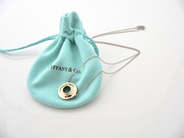Tiffany &amp; Co Silver 18K Gold Picasso Magic Disc Necklace Pendant Gift Pouch Love - £429.46 GBP