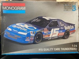 Monogram #15 Quality Care FORD Thunderbird Model Car Kit 1:24 Open Box - $9.49
