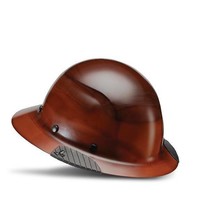 LIFT Safety HDF-15NG DAX Natural Brown Full Brim Hard Hat w/ Ratchet Sus... - £74.86 GBP