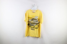 Vintage NASCAR Mens Large Spell Out All Over Print Matt Kenseth Racing T-Shirt - £23.29 GBP