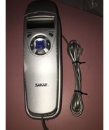 Sakar Wall/Desk mount Caller ID Corded Trimline Phone Silver - $121.23 CAD