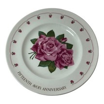 Avon Fifteenth Anniversary Gift Roses Collector Plate BY Enoch Wedgewood... - £7.52 GBP