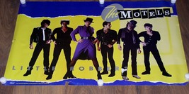 The Motels Band Promo Poster Vintage 1983 Little Robbers Martha Davis Ca... - $27.36 CAD