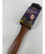 Donna styling Brush Natural Boar Bristles #924 Smooth Style &amp; Shine fresh - £4.15 GBP