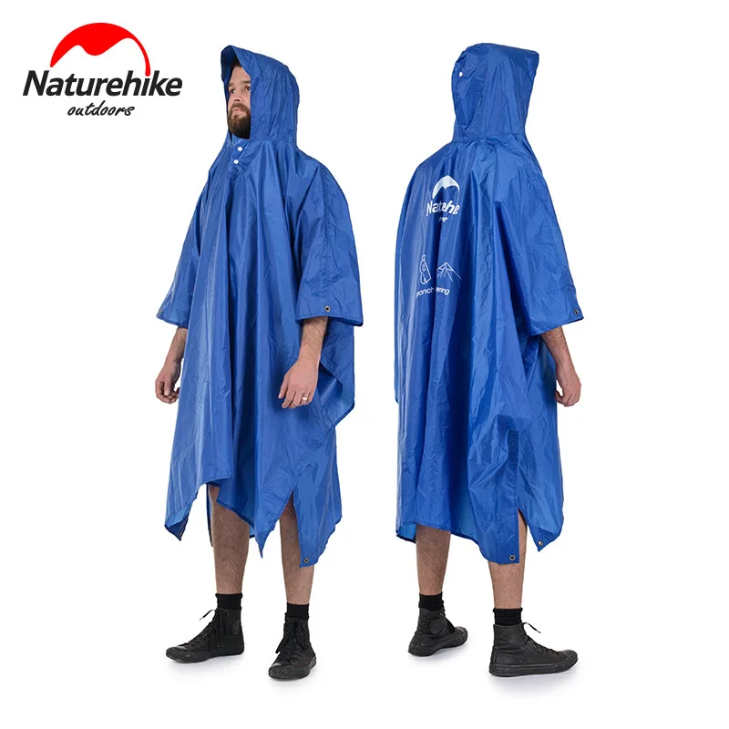 Naturehike 3 In 1 Multifunction Waterproof 210T 20D Windbreaker Poncho Raincoat  - £135.02 GBP