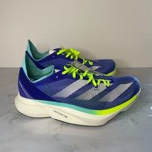 adidas Adizero Takumi Sen 10 IF1211 Cobalt Blue/Zero Metallic/Lucid Lemon Men 8 - $149.95