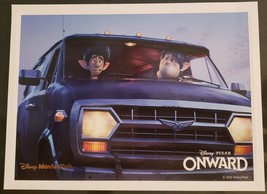 Onward Lithograph Disney Movie Club Exclusive Certificate of Authenticit... - $14.95