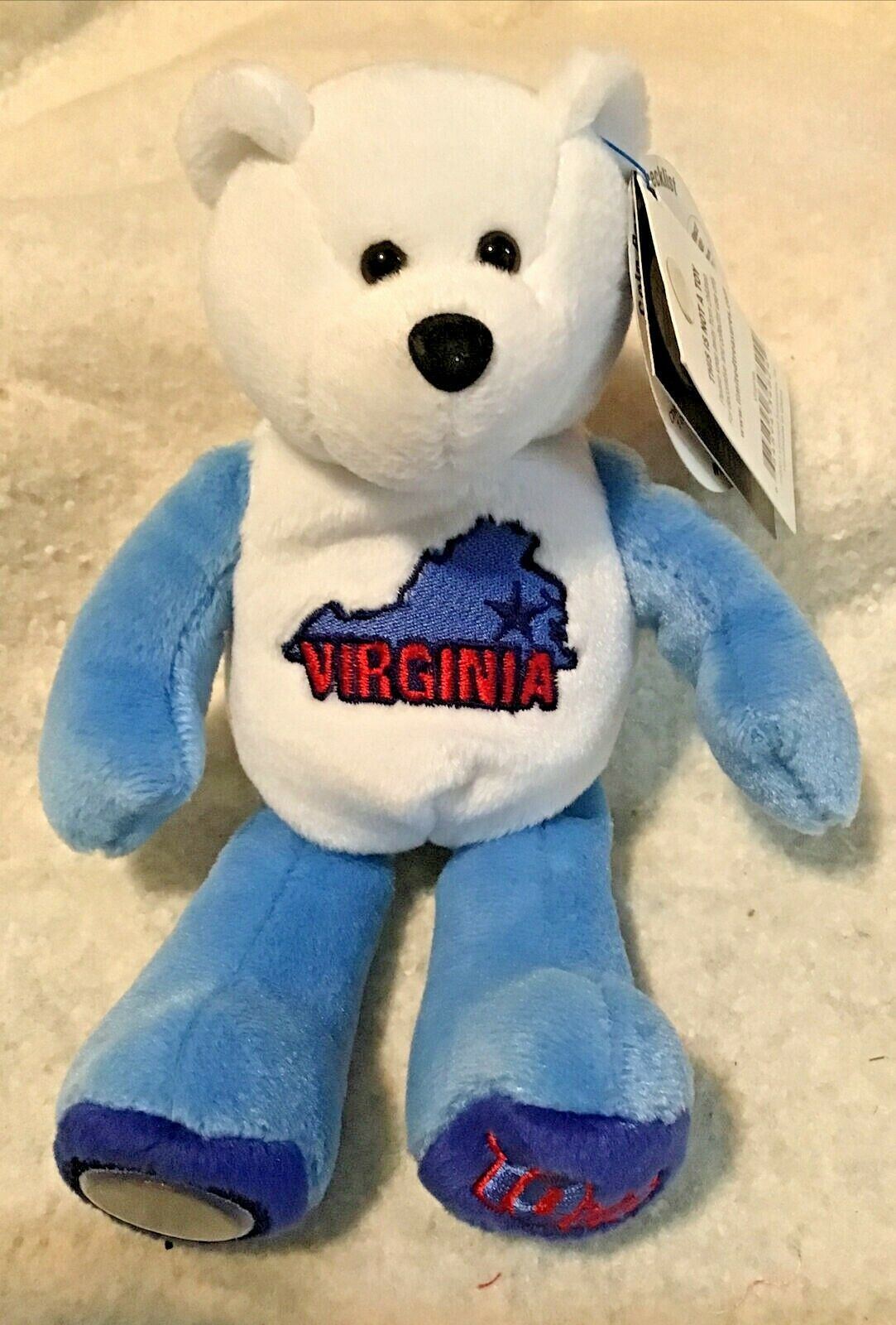 Limited Treasures 2001 Coin Bear  Virginia 10th State - $8.17