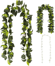 2 Pack Hawaiian Luau Maile Lei and Tuberose Lei Hawaiian Maile Lei with ... - $814.11 MXN