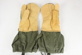 M 1965 Cold Weather Army Mittens w/ trigger Fingers LARGE Shell Only   NO LINER - £19.03 GBP