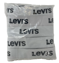 Levi&#39;s Men&#39;s White Underwear Bikini Briefs 100% Cotton Tag Free - 5 Pack - L - £17.57 GBP
