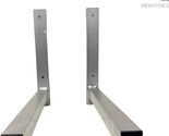 18" Heavy-Duty Mini Split Wall Mount Bracket Aluminum AC Support Univers... - $45.49