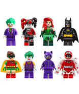 8Pcs DC Universe Minifigures Calendar Man Poison Ivy Robin Catwoman Mini... - $21.59