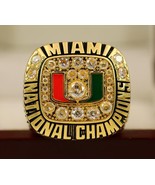 Miami Hurricanes Championship Ring... Fast shipped from USA - $38.22 CAD
