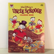 New Unused Vintage 70&#39;s Whitman Coloring Book Walt Disney&#39;s Uncle Scrooge Rare - £26.71 GBP