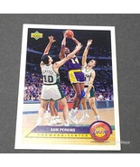 1992-93 Upper Deck McDonald&#39;s Basketball P22 Sam Perkins Lakers Forward/... - £0.77 GBP