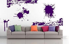Purple 15&quot; Dots Combination Wall Decal Vinyl Art Sticker Home Décor DOTP... - £15.37 GBP