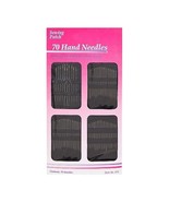 70 HAND NEEDLES darner embroidery Nickel Plated sewing Steel Needle Asso... - $270.23 MXN