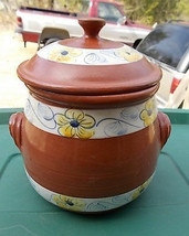 ~~ Vintage Stoneware BEANPOT/COOKIE Jar?? ~~ - £7.19 GBP