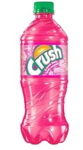 12 Bottles of Crush Pink Cream Soda Soda Drink 20 fl oz Each - Free Shipping - £42.53 GBP