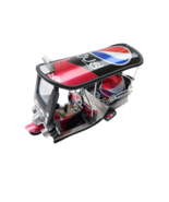 Pepsi Dark Detailed Handcrafted Replica Made from Cans TUK TUK Taxi Thai... - $27.53 CAD