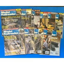 Model Railroader Magazine Lot of 11 2000-2001 Train Magazines - £15.06 GBP
