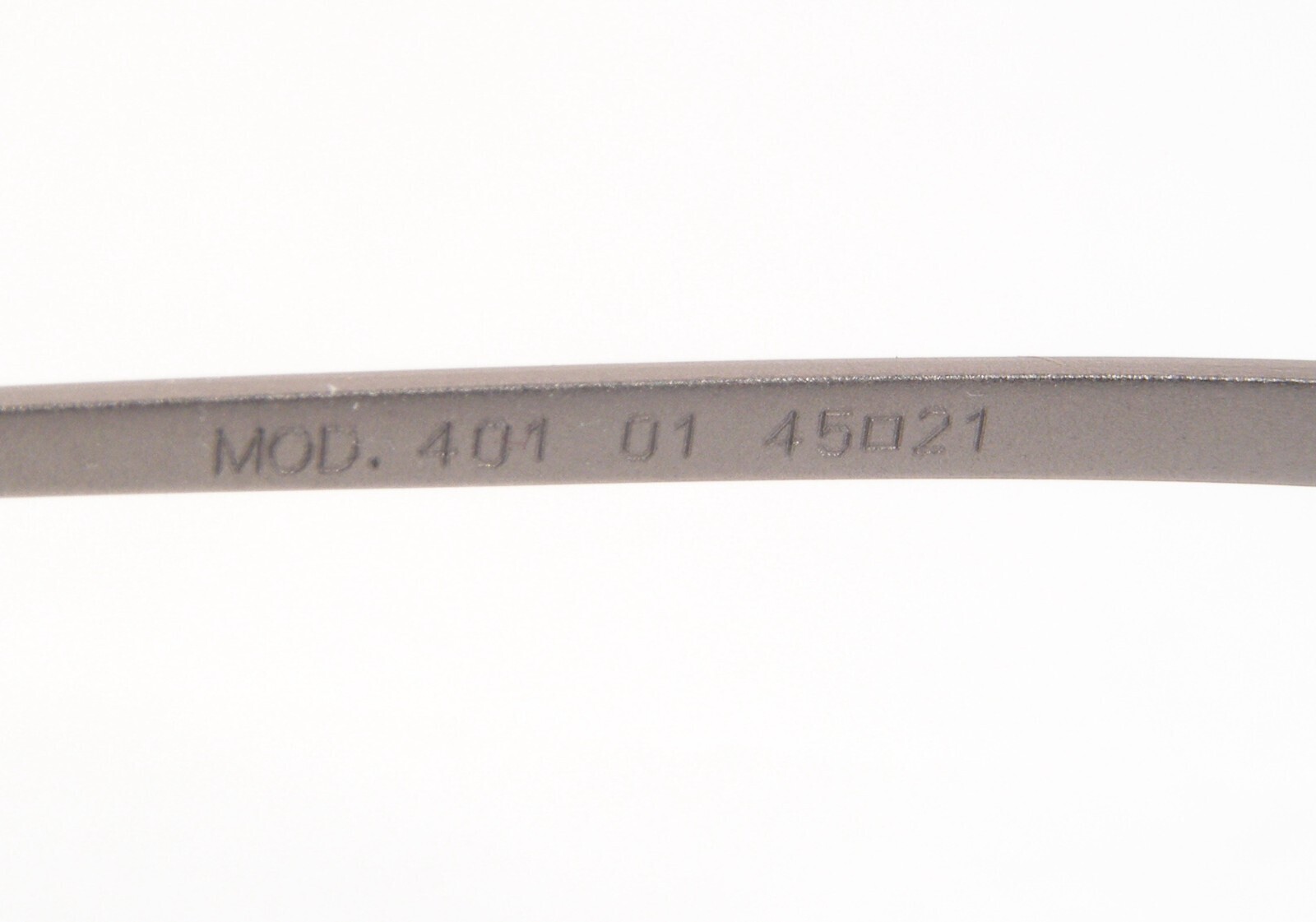 TFC Par AVM Modèle 401 01 Noir Mat / Argent Gris Unique Rare Lunettes 45-21-140 Item image 12