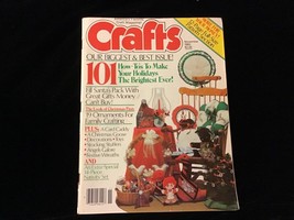 Crafts Magazine November 1983 How-Tos To Make Your Holidays Brighter - £7.90 GBP
