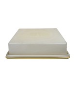 Vtg Tupperware Rectangle Cake Taker Carrier Harvest Gold with Lid 1970s ... - $419.43 MXN