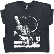 Cosmic Cowboy T Shirt Alien Outlaw Shirt Retro Space Ufo Tee Cool Graphic Tee - £16.02 GBP