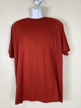 Trojans Men Size XL Red Solid Stretch T Shirt Short Sleeve USC EUC - £6.79 GBP