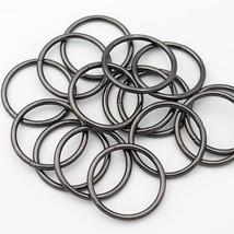 15 Pcs Metal O Rings Heavy-Duty Extra Thick 3.8Mm Thickness For Sewing K... - £14.41 GBP
