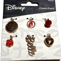 Disney Charm Pack 6 Charms Beauty and the Beast Belle Tale as Old as Time - £10.92 GBP