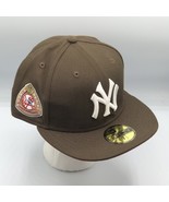 New York Yankees New Era 1950 World Series Brown Fitted Hat Red UV Size ... - $81.48 CAD
