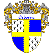 Osborne Family Crest / Coat of Arms JPG and PDF - Instant Download - £2.26 GBP