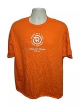 Rising New York Road Runners Long Distance Final Adult Orange XL TShirt - £13.97 GBP