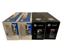 HP 645A SET C9730A, C9731A, C9732A, C9733A Original HP Toner Cartridge CYMK - £335.00 GBP