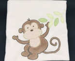 Garanimals Baby Blanket Monkey Leaves Single Layer Walmart - £7.86 GBP