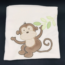 Garanimals Baby Blanket Monkey Leaves Single Layer Walmart - £7.83 GBP