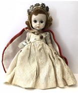 Madame Alexander-Kins Queen Elizabeth in Coronation Dress Cape 1955 VHTF - $450.00