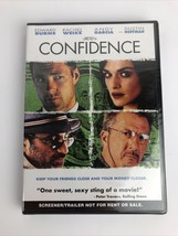 Confidence (DVD, 2003) Dustin Hoffman Edward Burns Andy Garcia Rachel Weisz NEW￼ - £10.38 GBP