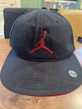 Air Jordan Jumpman Youth Size Black Adjustable Snapback Baseball Hat Cap. - £12.17 GBP