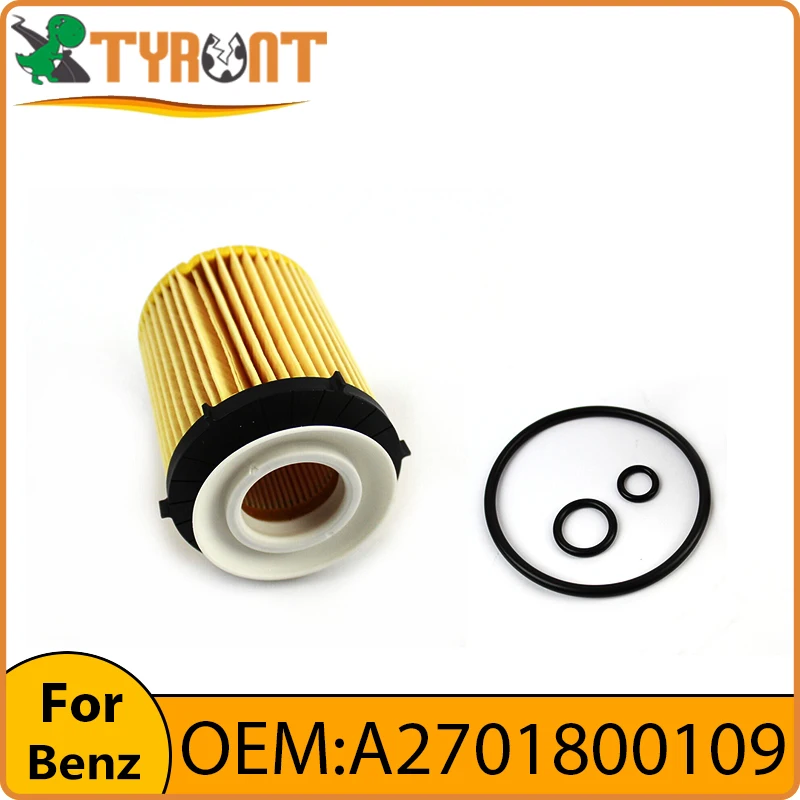 TYRNT Oil Filter A2701800109 For Mercedes Benz A-C-E-Cl W176 W177 W246 W242 W204 - £71.59 GBP